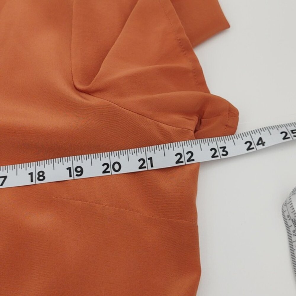 Pendleton 100% Silk Blouse Button Down Ruffle Fro… - image 5